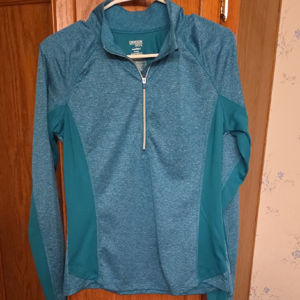 Danskin Women's Long Sleeve Zip Top